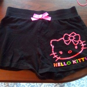 Hello Kitty shorts girls size L 10-12